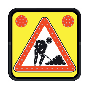 Ledli Çalışma Var Uyarı Levhası 11890